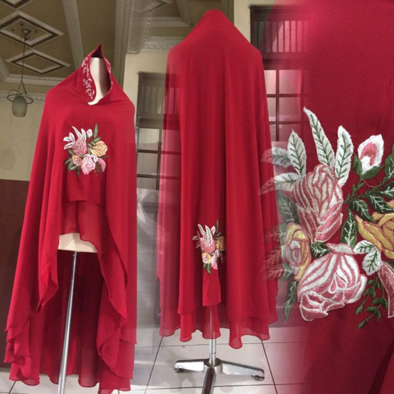 Khimar Embroidery by Gallery Syarifah