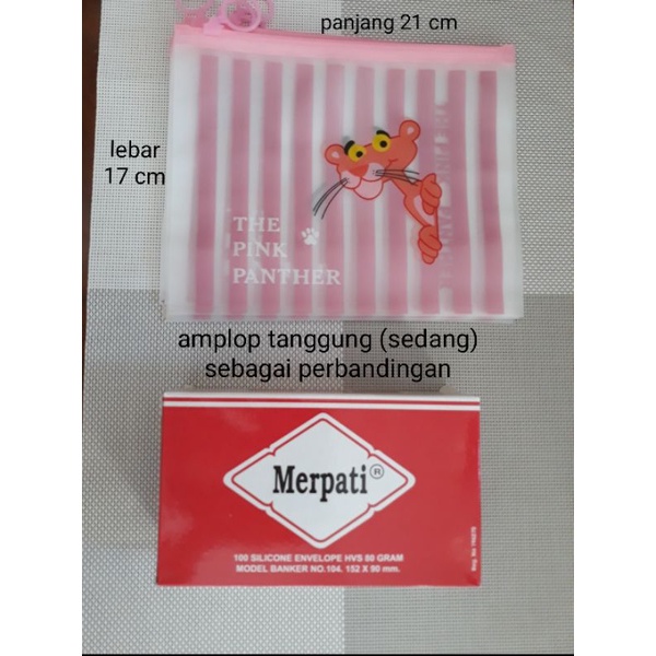 Pouch Zip Lock / Pouch Serba Guna / Tempat alat tulis