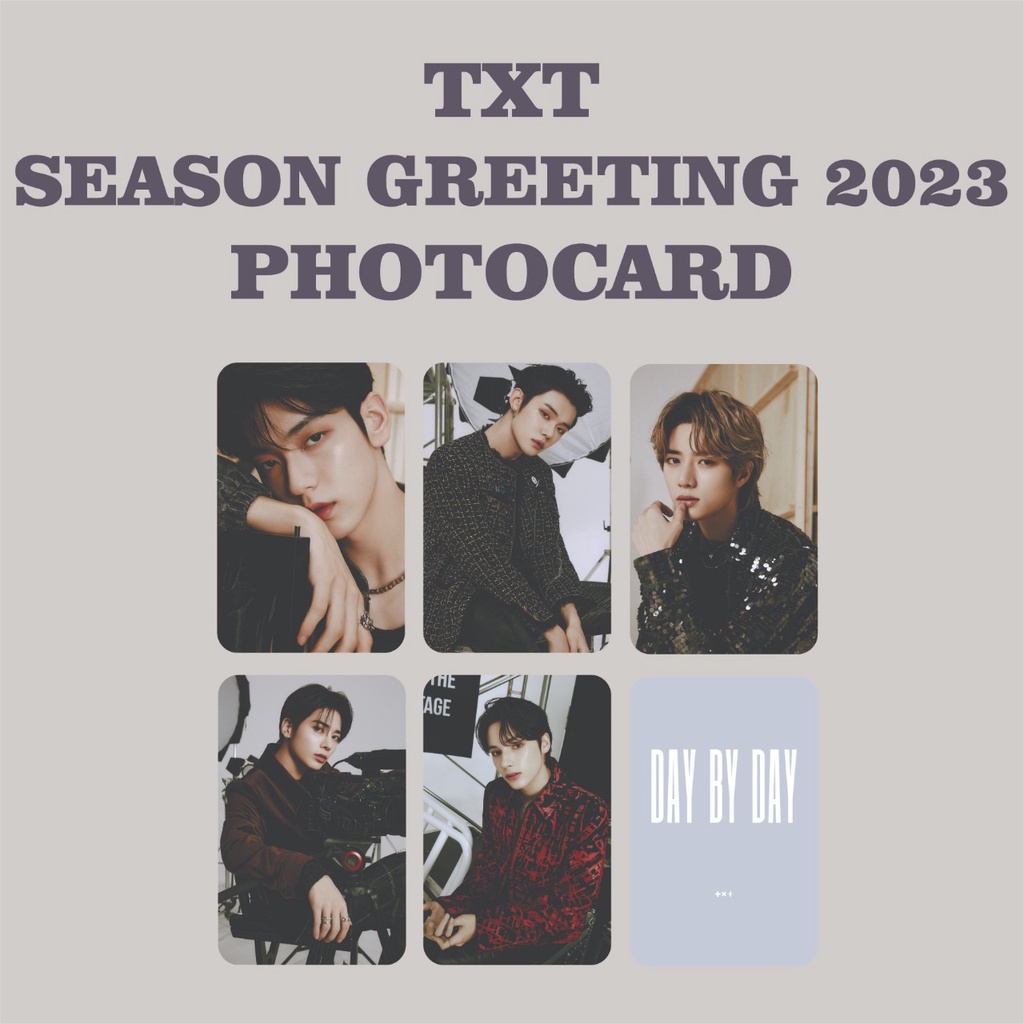 PHOTOCARD TXT SEASON GREETING 2023