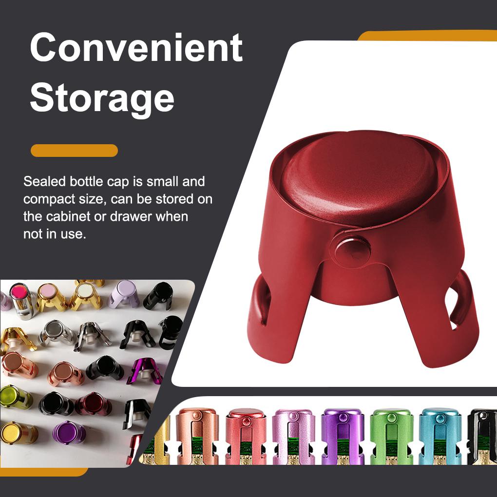 Steel Sparkling Wine Bottle Stopper Champagne Bottles Cork Lucu Anti Bocor Minuman Vacuum Sealer Leak Saver Bar Hadiah