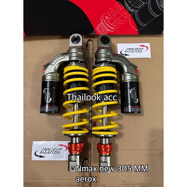 Shockbreaker Shock Tabung ktc evo New 305 335 350 mm Nmax 2016 2017 2018 2019 Aerox 155 connected New Nmax 2020 2021 2022 X-Max Black Series