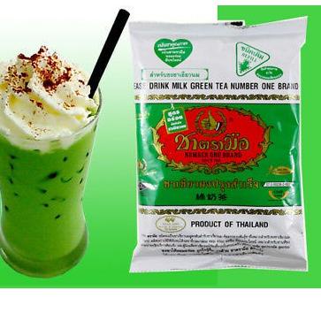 

Thai tea green tea mix cha tra mue Hijau thai tea Thailand 200 gram