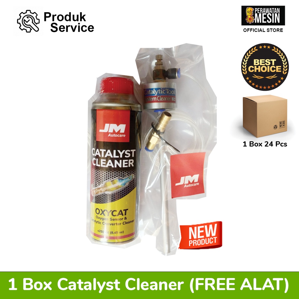 Jual Catalytic Converter Cleaner 1 BOX isi 24 Kaleng 250 ml FREE