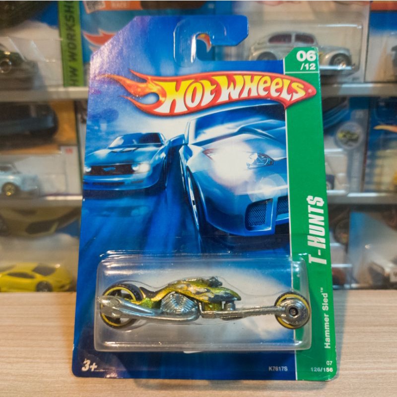 HOT WHEELS HAMMER SLED - SUPER TREASURE HUNT - THS - STH