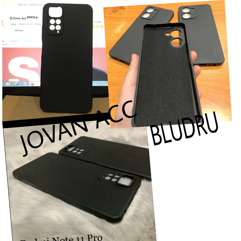 REDMI NOTE 11 NOTE 11 PRO NOTE 11 PRO 5G CASE BLACK PREMIUM BLUDRU SOFTCASE HITAM FULL SOFT CASING PROTECT CAMERA COVER PELINDUNG KAMERA REDMI NOTE 11 PRO REDMI NOTE 11 PRO 5G