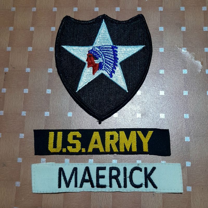 Patch Set Us Army Repro not Original Issue