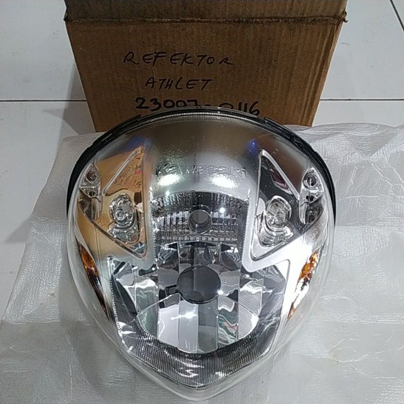 Reflektor Headlamp head lamp Kawasaki Athlete Original 23007-0116 / Lampu depan Athlete Lampu depan 