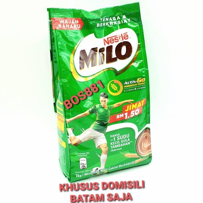 

Milo Malaysia 1kg TERLARIS TERPERCAYA ORIGINAL