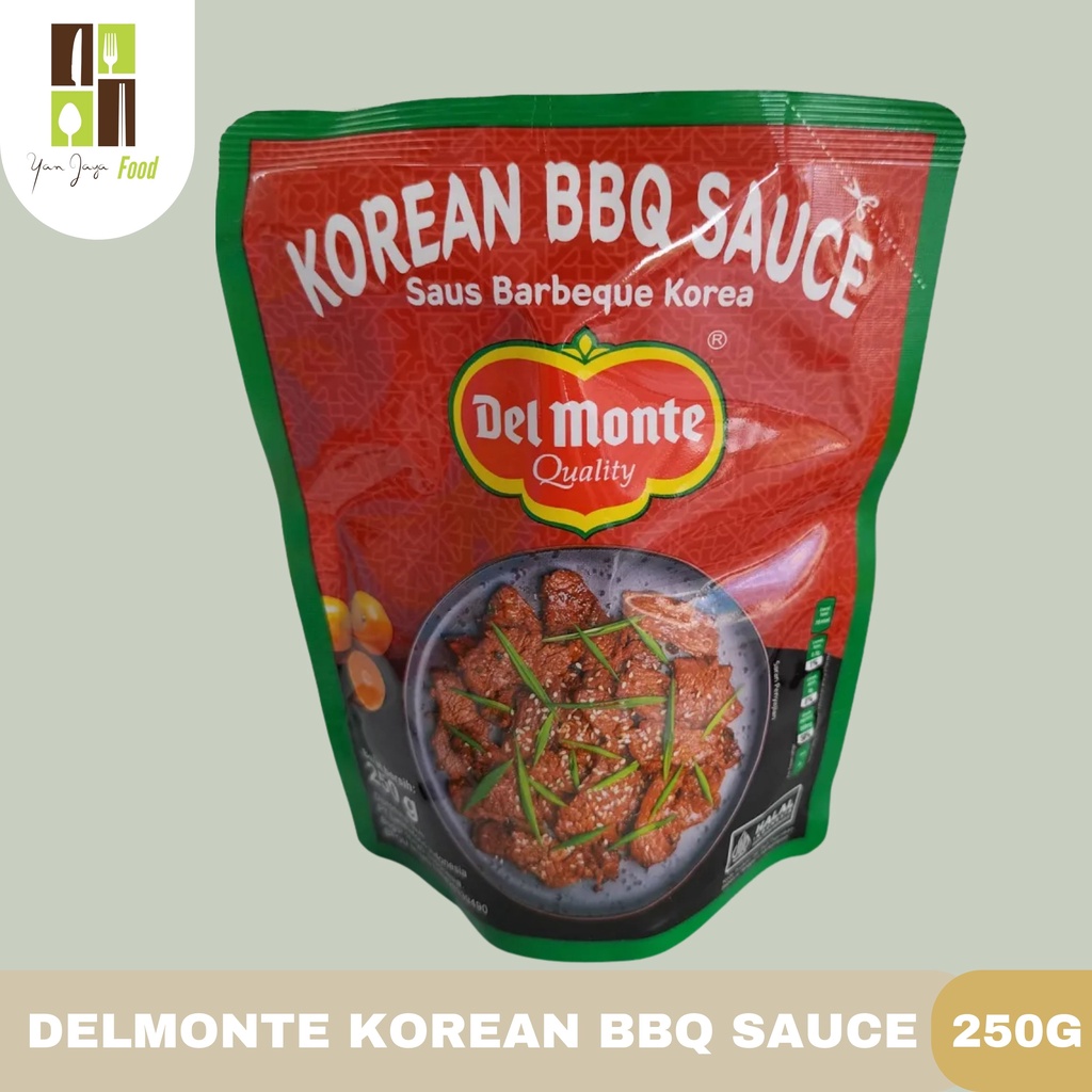 Del monte/delmonte Sauce/Saus Penyedap Rasa  250g [Barbeque/Korean Barbeque/Spaghetti/Black Paper]