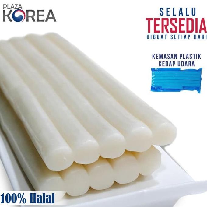 

TTEOKBOKKI / TOKPOKI 1 KG TTEOK KOREAN RICE CAKE PLAZA KOREA