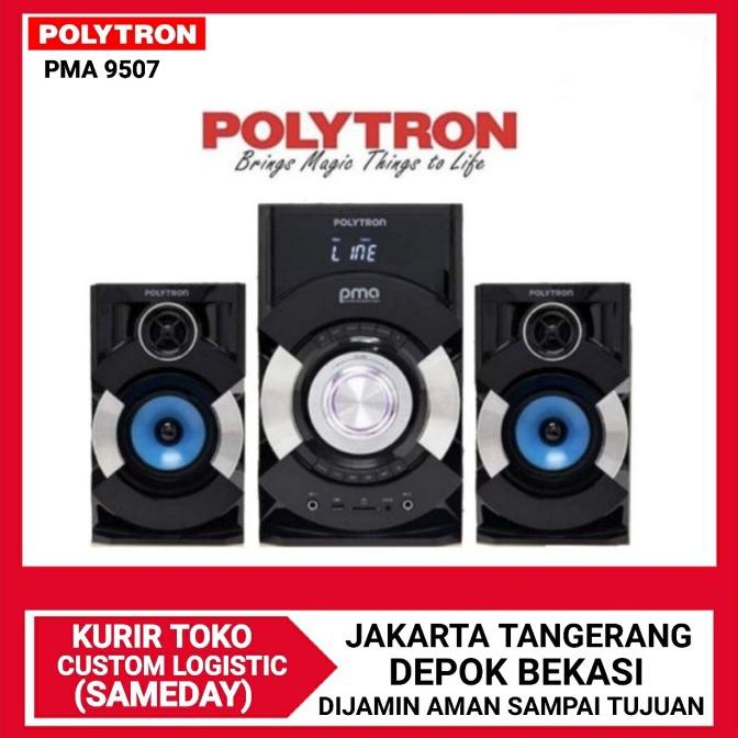 Polytron Speaker Bluetooth Pma 9507 / Pma9507 Star Seller