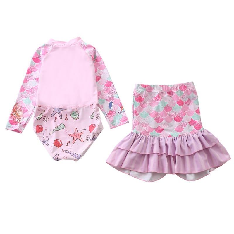 BAJU RENANG ANAK PEREMPUAN SETELAN BAJU RENANG IMPORT SWIMSUIT KIDS CM25 2330