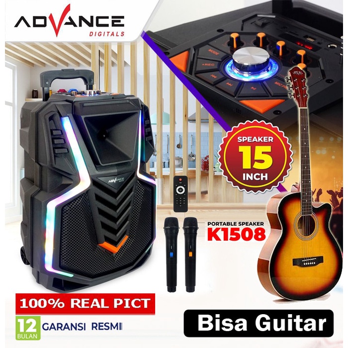 Speaker Portable Advance K1508 (KHUSUS OJEK ONLINE)