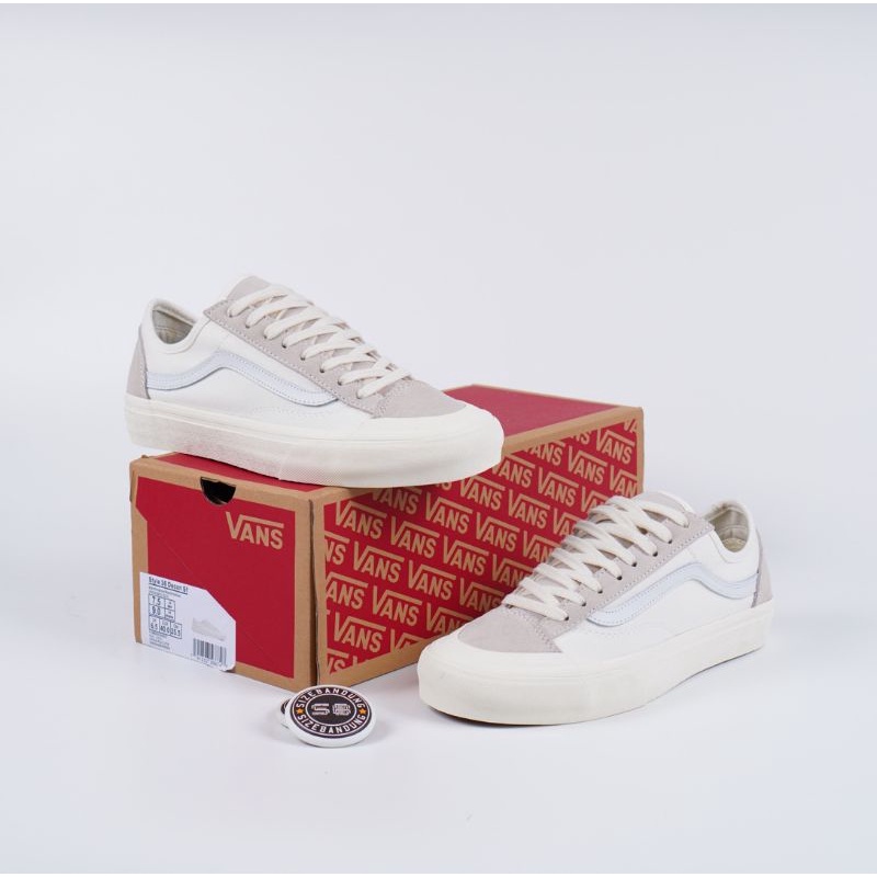 Sepatu Vans Style 36 Decon Sf Marshmallow True White