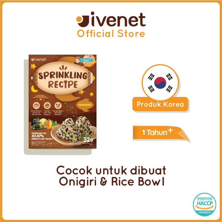 Ivenet Springkling Recipe / Bumbu Pelengkap Makanan