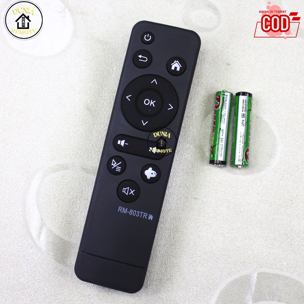 Remot Remote STB Android Box MOLA RM 803tr TV XL Home Akari Polytron