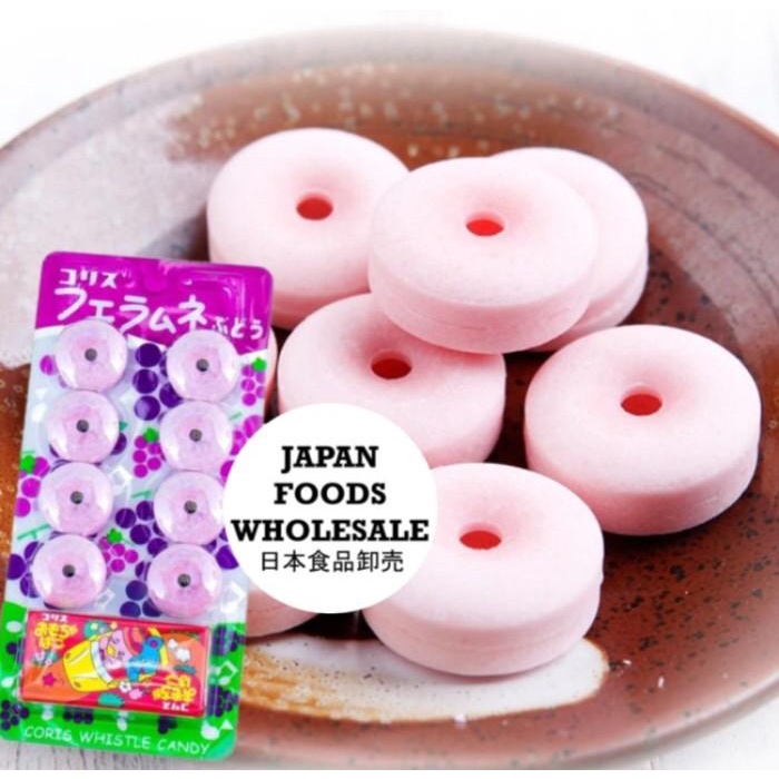 

Coris Whistle Grape Lemonade Candy / Permen Jepang / Candy Impor Best Seller