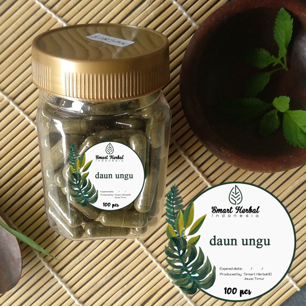 

KAPSUL DAUN UNGU ISI 100 PCS OBAT WASIR