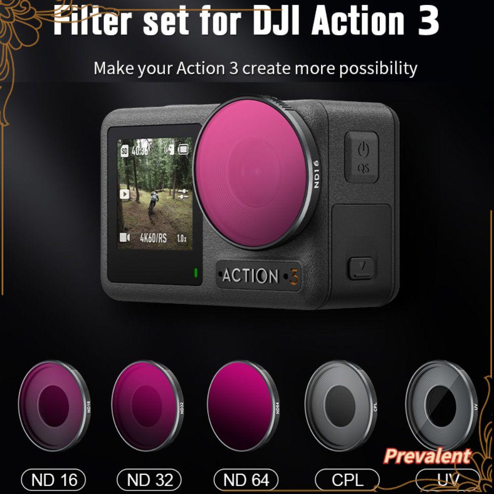 Preva Filter Lensa Kamera Aksesoris ND16 ND32 ND64 Polarizing CPL