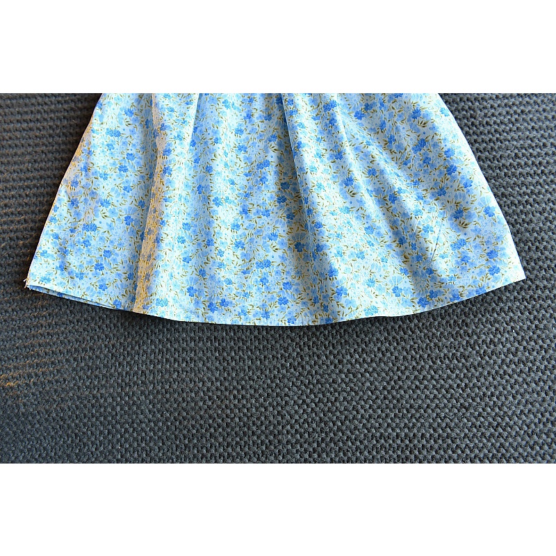 Dress Fashion Anak Perempuan -Import Motif Collar Lace Korean Style