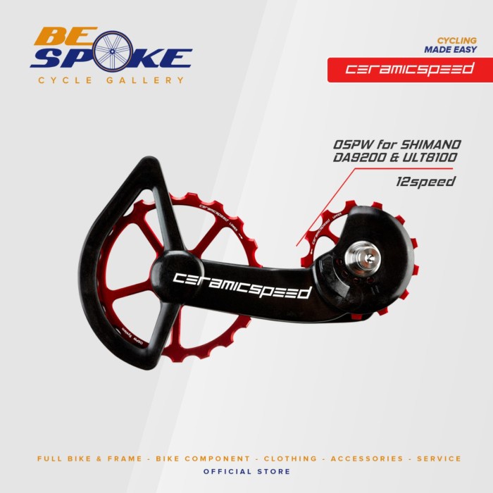 CERAMICSPEED OSPW SHIMANO 12 SPEED ULT8100 & DA9200