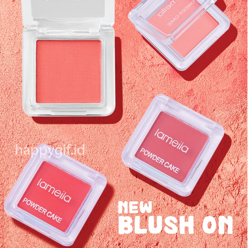 LAMEILA Blush On Anti Air Tahan Lama Palette Matte LA198 3591