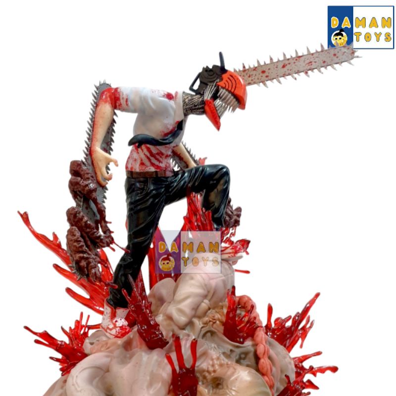 Action Figure Chainsaw Man Denji Makima Power