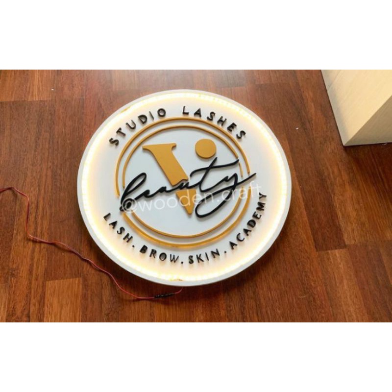 (TERMURAH) CUSTOM LOGO TOKO MURAH | NAMA TOKO | HIASAN DINDING | HURUF TIMBUL | ukiran nama huruf mu