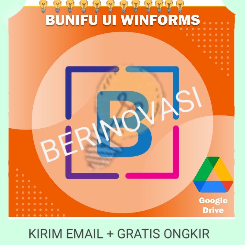 [GARANSI] Bunifu UI WinForms 5.0.3 / Dataviz v2.1.5 / Charts 1.0.1 Versi Terbaru Software PC Premium