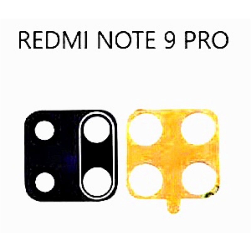 KACA KAMERA XIAOMI REDMI NOTE 9 PRO LENSA TUTUP KAMERA