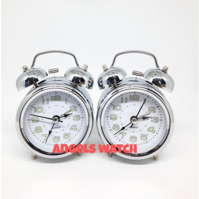 jam weker kring besar nyaring/ jam meja weker alarm kring kuping