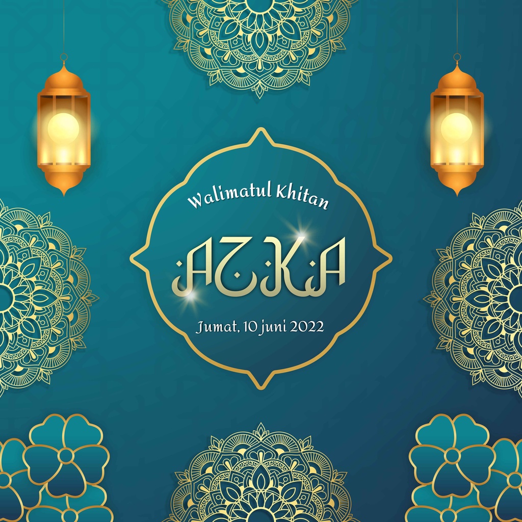 Video Undangan Khitanan  / Walimatul Khitan / Walimatul Khitanan / Invitation Center Kode Q11