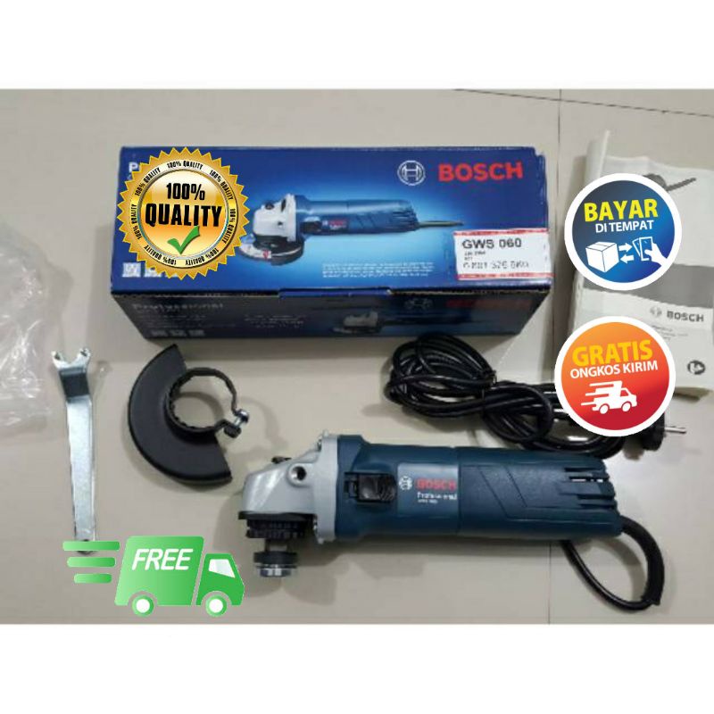 Mesin Gerinda BOSCH GWS 060 / Gerinda Tangan 4" Bosch GWS060