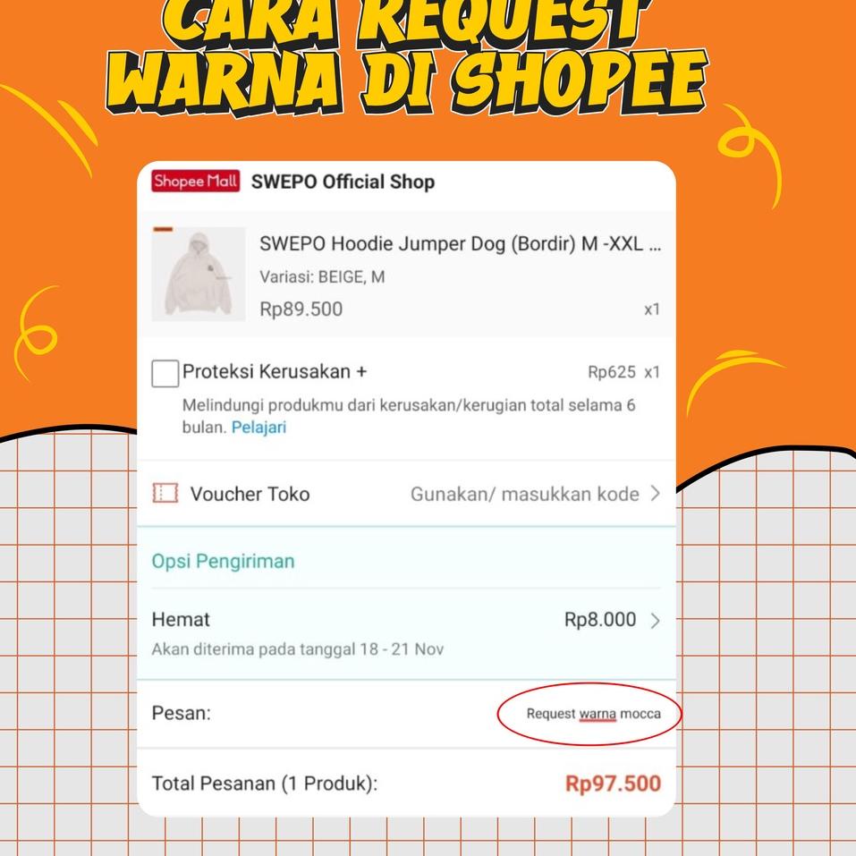 Termurah SWEPO x BTR — Hoodie Jumper Can Size M-XXL