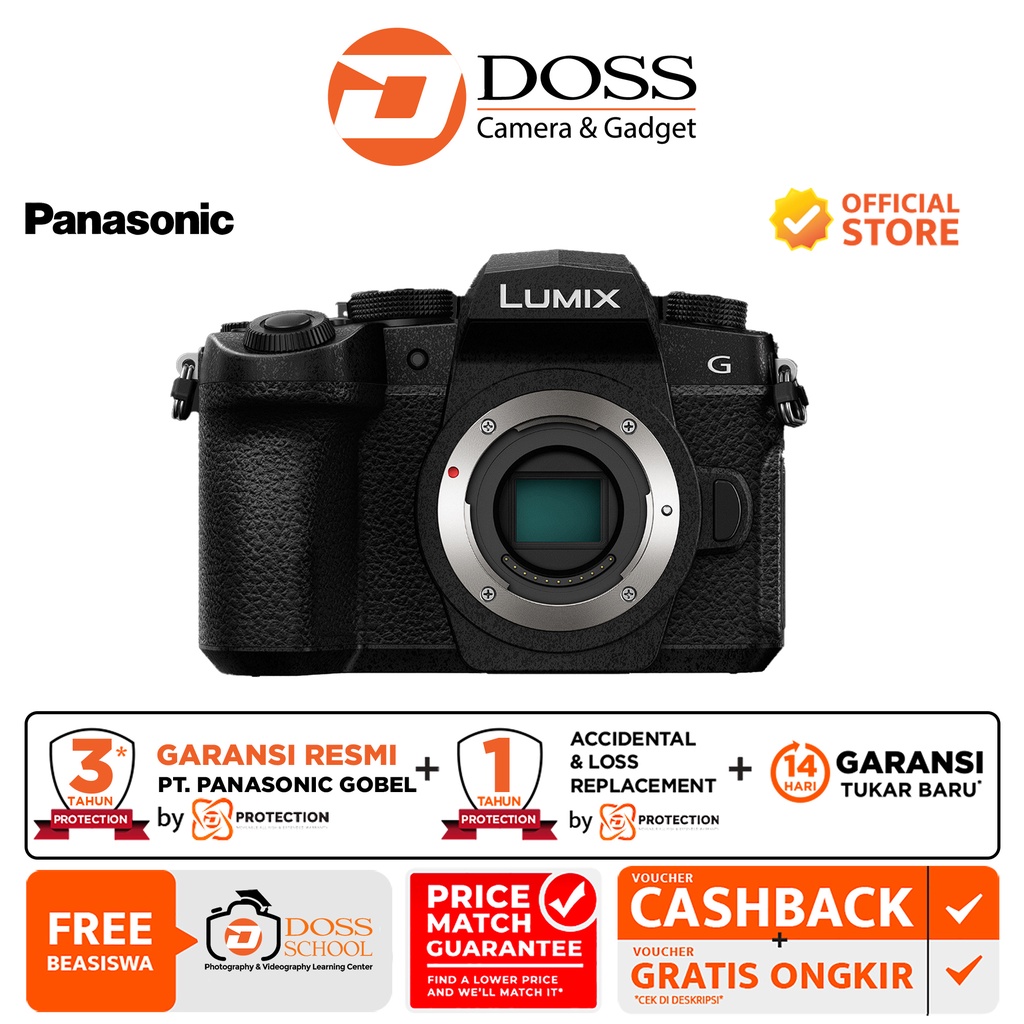 Panasonic Lumix DC-G90 Lumix G90 Digital Camera Mirrorless Body Only