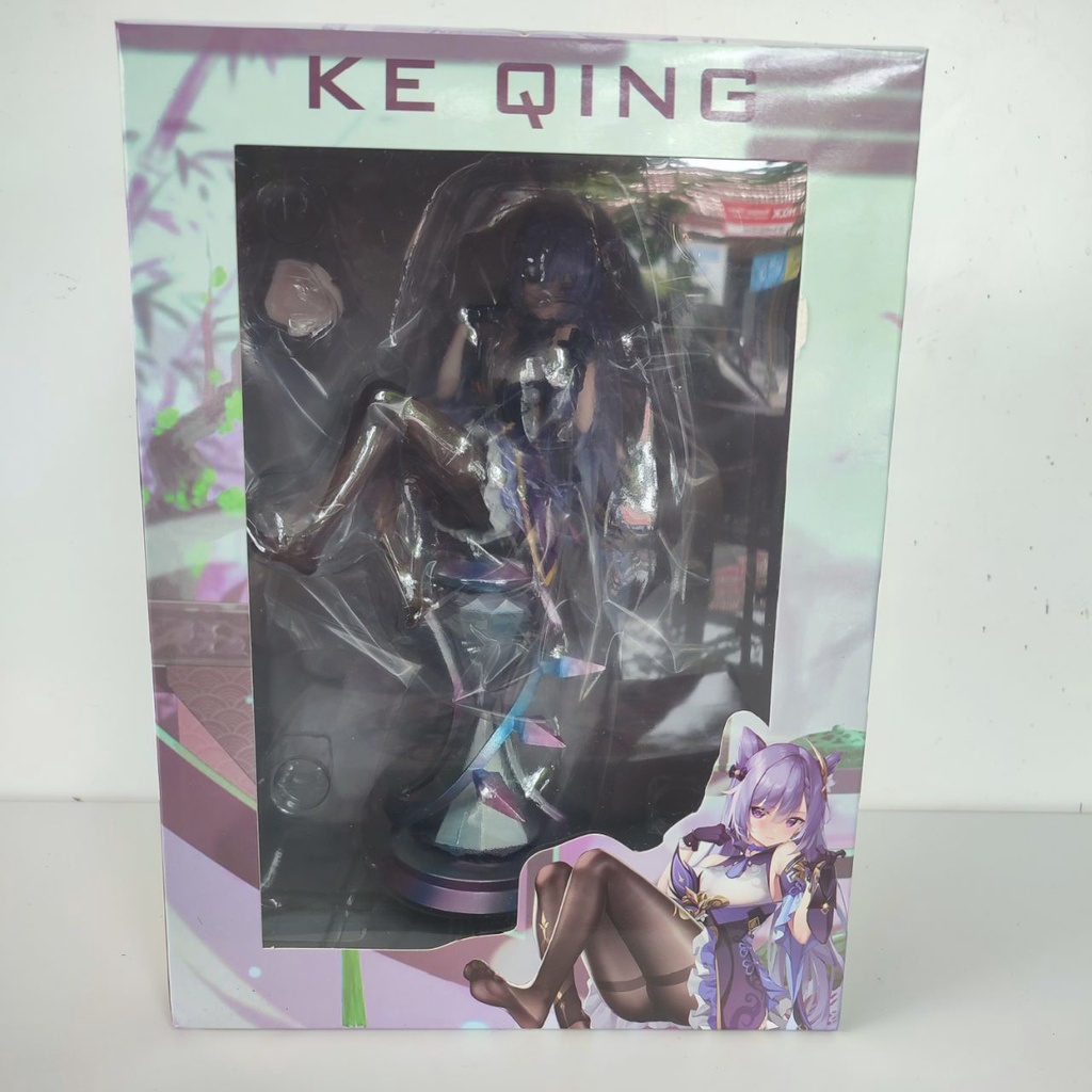 PVC Action Figure Keqing Seven Star Yuheng Liyue Genshin Impact