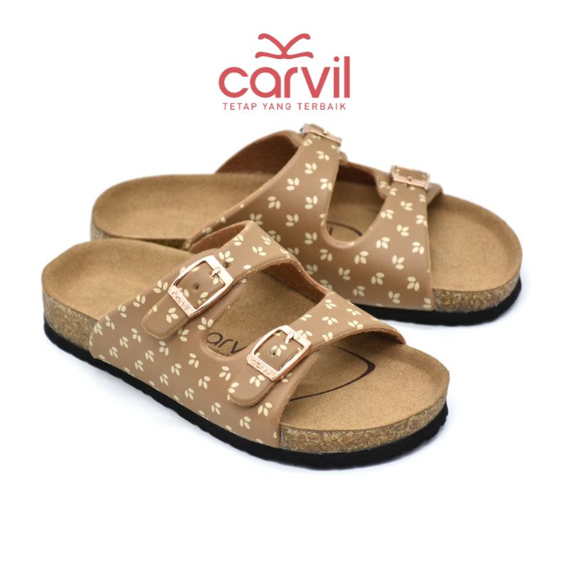 CARVIL Sandal Anak Perempuan Sendal Carvil Anak Cewek Navara-02 Stone