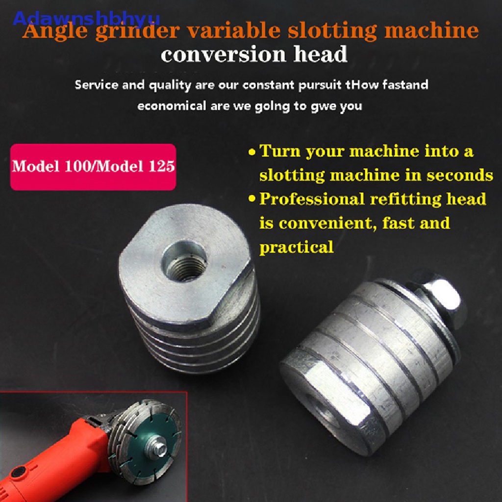 Adaptor Mesin Grooving Angle Grinder Adhyu 100/125-230 Konversi Head Inner Kit ID
