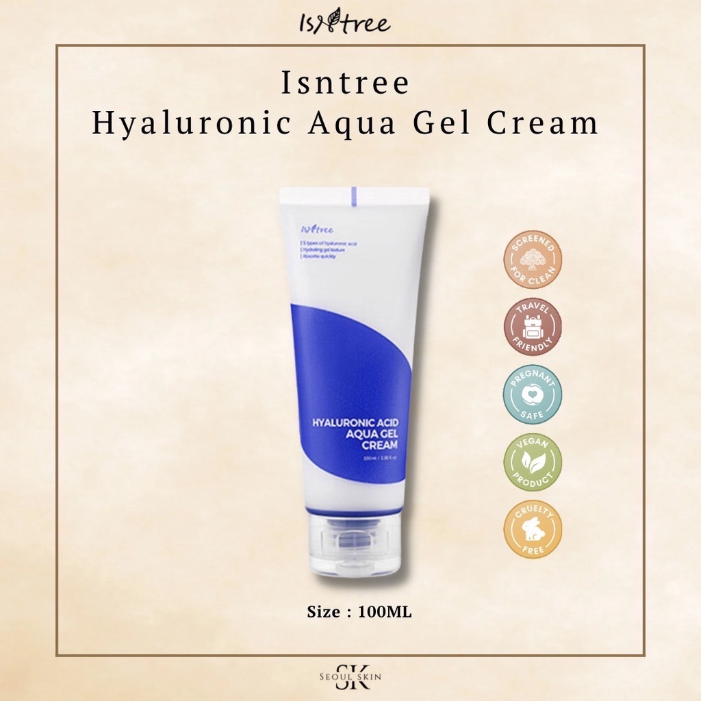 Jual Isntree Hyaluronic Acid Aqua Gel Cream 100ML Shopee Indonesia