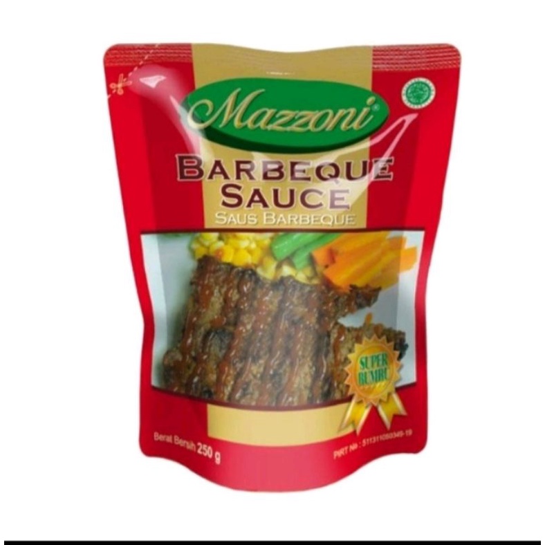 

Mazzoni saos BBQ 250gr
