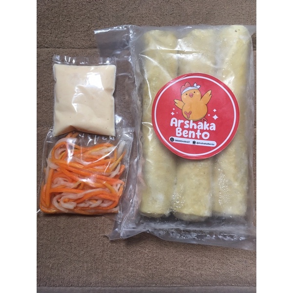 

paket bento EGGROLL frozen