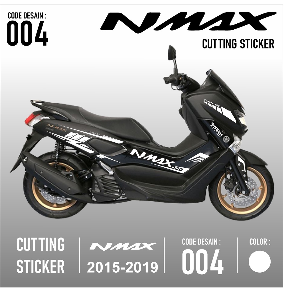 Cutting Sticker Nmax - Aksesoris Motor Stiker Yamaha Nmax Old Skotlet Sticker Striping Lis Variasi C