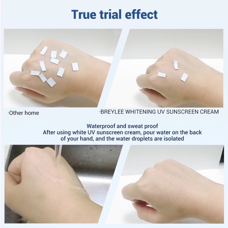 BREYLEE whitening UV sunscreen cream 1 .4f1 oz/40ml