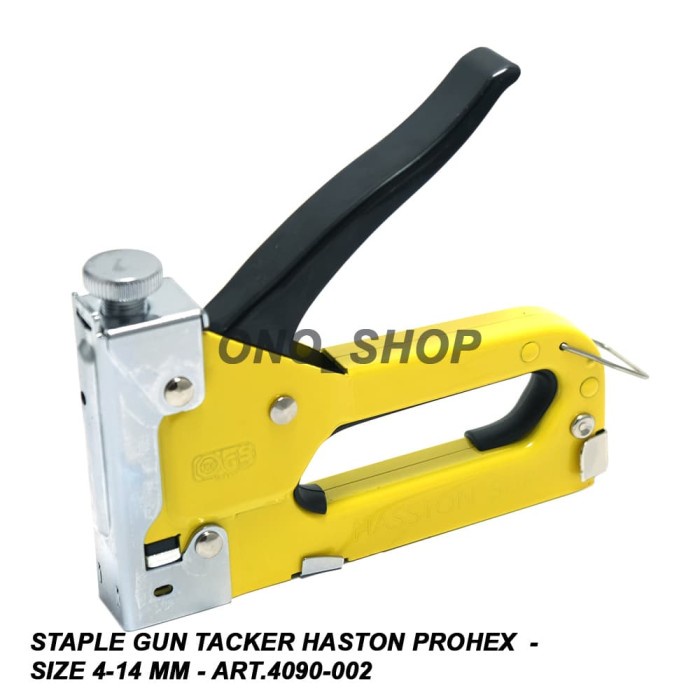 

Staple Gun Tacker Haston Prohex - Size 4-14 mm - Art.4090-002 onosh00 Ayo Order