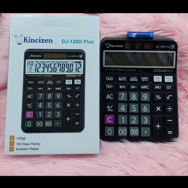 

Kaltulator Citizen 12 Digit New 2 batrai Alat Hitung Dagang Ukuran Besar