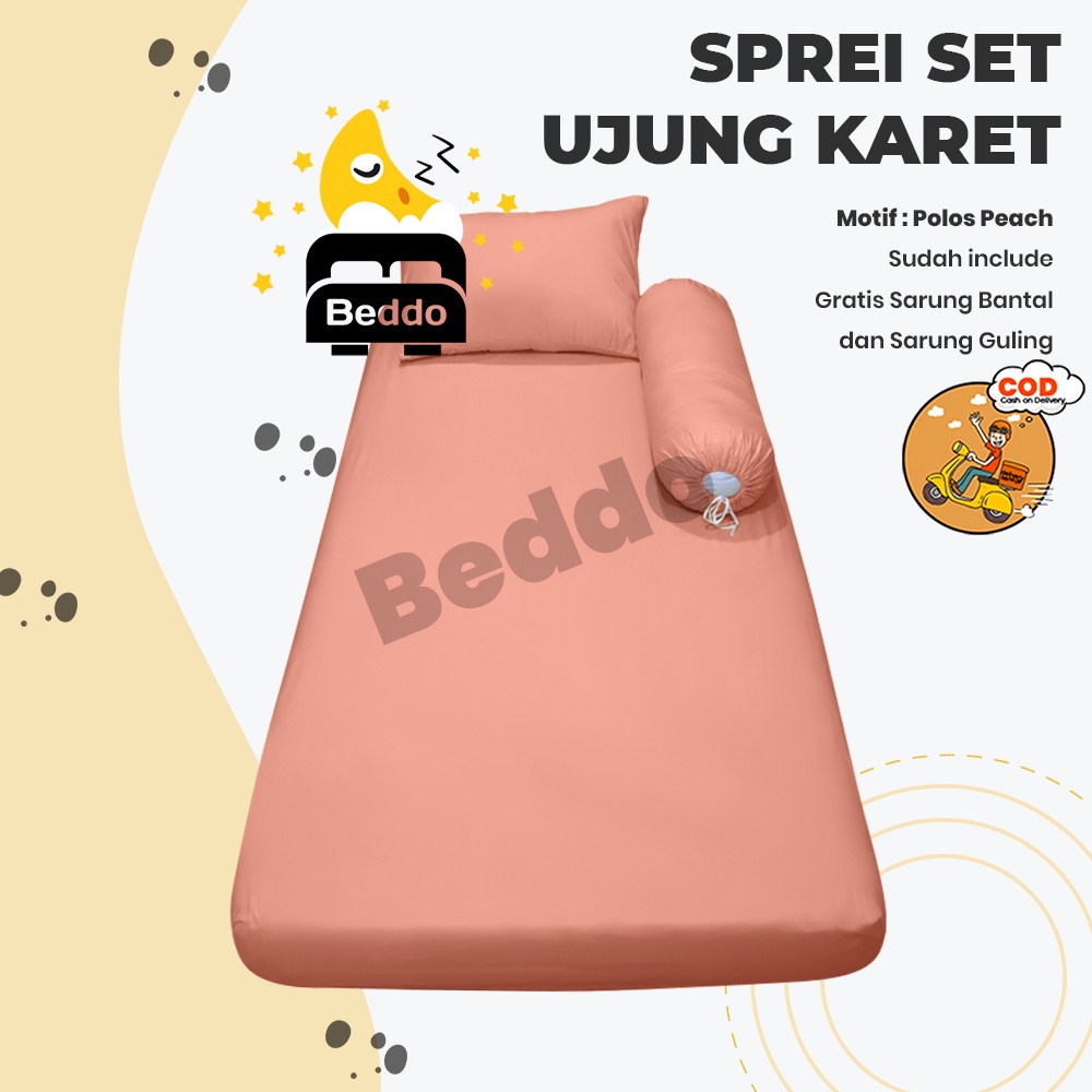 Sprei Polos 90x200 Sprei No.4 Sudut Karet