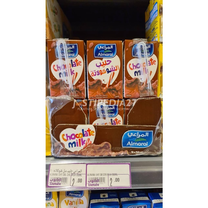 

Almarai Chocolate Flavor Milk 18*150ml