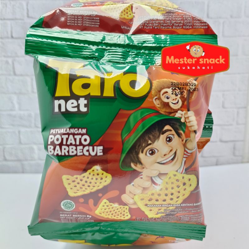 

Taro 9 gram BBQ (1 renceng isi 10 pcs)