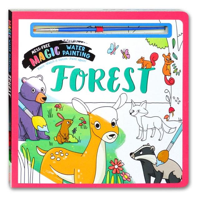 

Forest - Magic Water Painting Board Book (Mess-Free)
