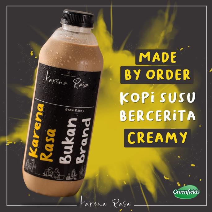 

[BISA COD] Kopi Susu 1 Liter Literan Seliter 1L - Bercerita Creamy